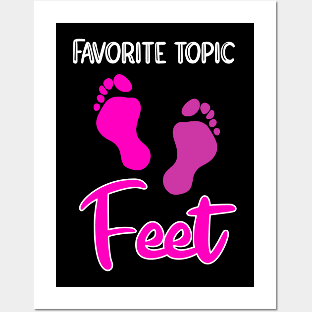 Foot care pedicure podiatrist nail salon gift Wall Art by Johnny_Sk3tch